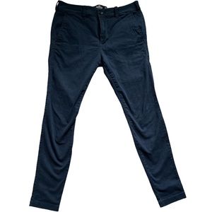 Navy blue Extreme skinny chino. Hollister advanced stretch